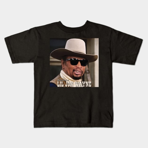 Lil Jon Wayne Kids T-Shirt by arkanememes